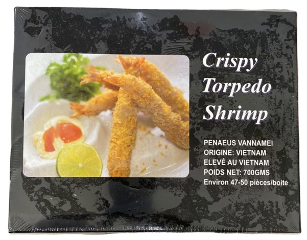 CREVETTES PANEES TORPEDO 26/30 ****