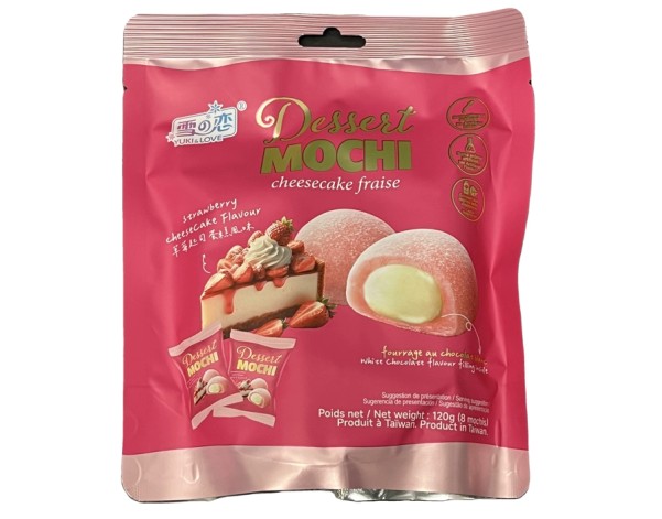 GATEAU MOCHI CHEESECAKE FRAISE