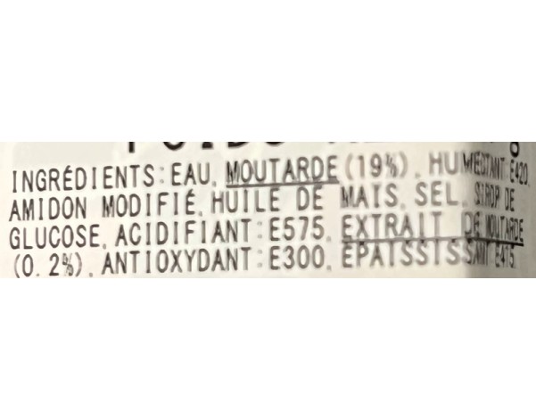 MOUTARDE FORTE (NERI KARASHI)