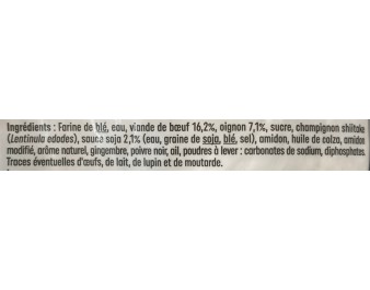 OYAKI BOEUF SHOYU ****