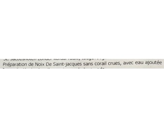 PREPARATION NOIX DE SAINT JACQUES SANS CORAIL 10/20 ****