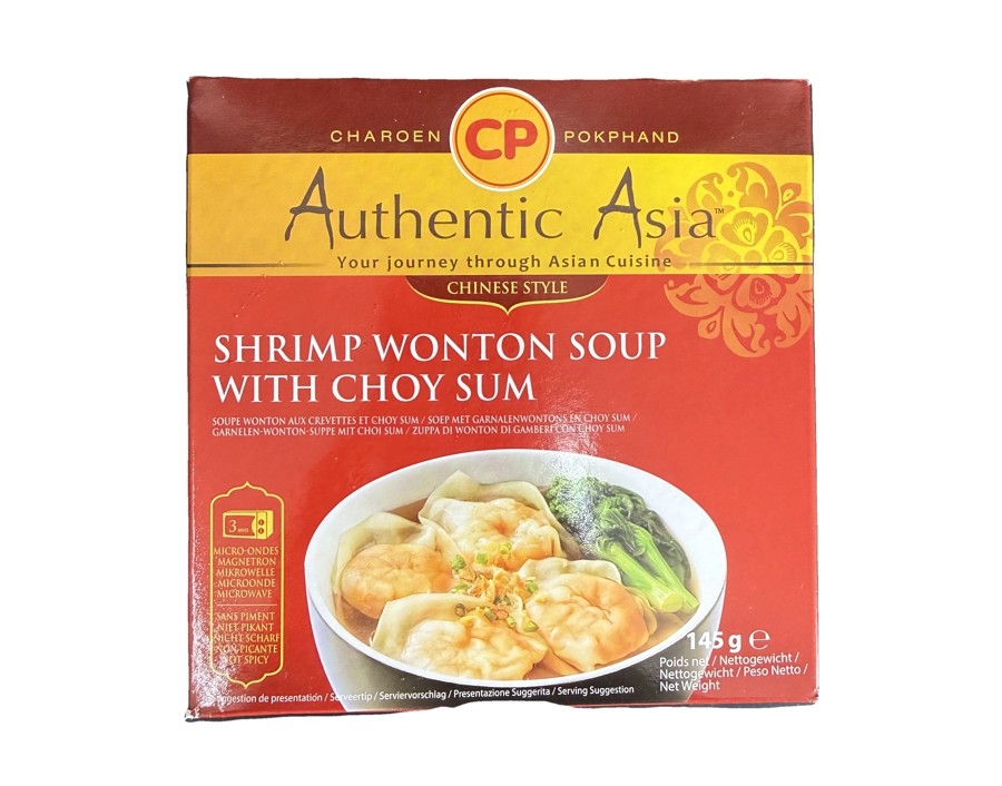 SOUPE RAVIOLIS AUX CREVETTES ****