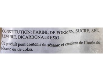 BEIGNET CHINOIS NATURE SUCRE FRAIS