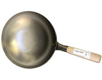 POELE EN ACIER 33 CM 13 POUCES