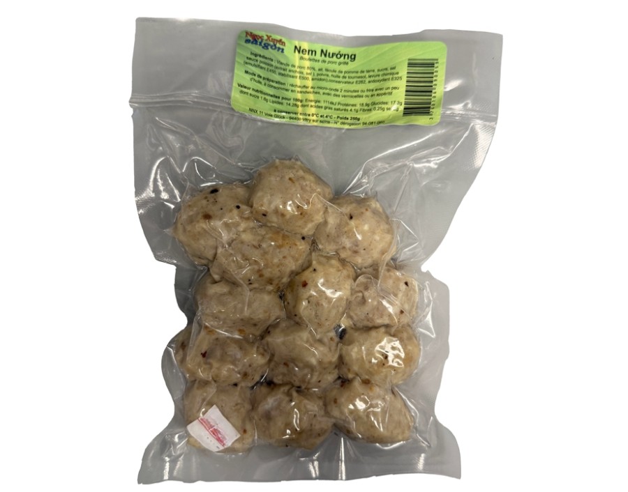 BOULETTE DE PORC GRILLE NEM NUONG