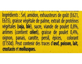 CUBE BOUILLON POULET 8 P .