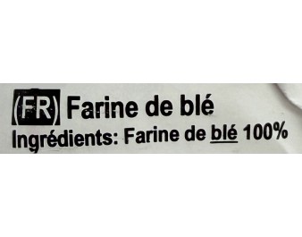 FARINE DE BLE