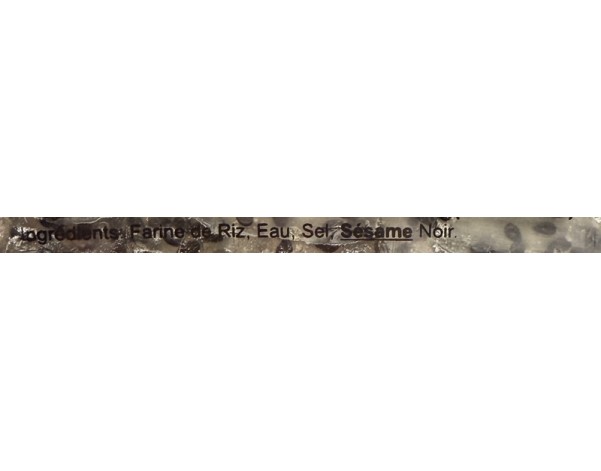 GALETTE DE SESAME NOIRE