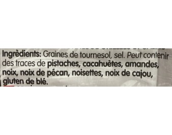 GRAINE DE TOURNESOL SALE