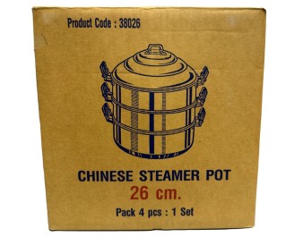 MARMITE A VAPEUR DEUX ETAGES 26 CM