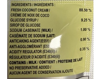 NOIX DE COCO EN POUDRE