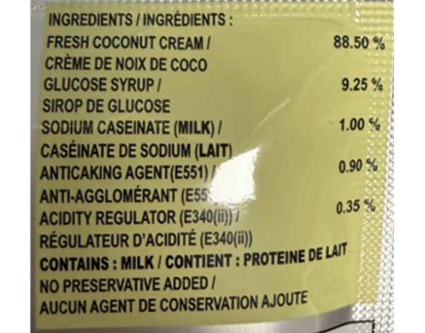 NOIX DE COCO EN POUDRE