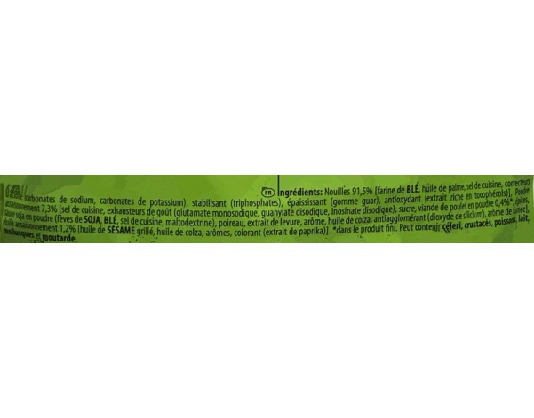 NOUILLES AU POULET