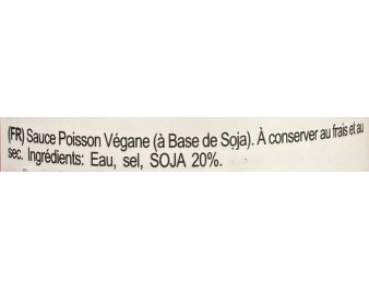 SAUCE DE POISSON VEGAN