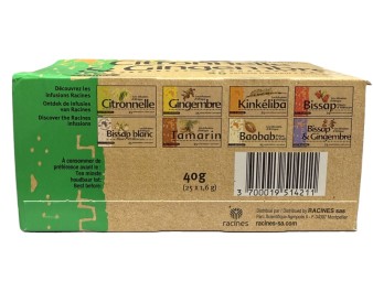 TISANE A LA CITRONNELLE ET GINGEMBRE 25 P.