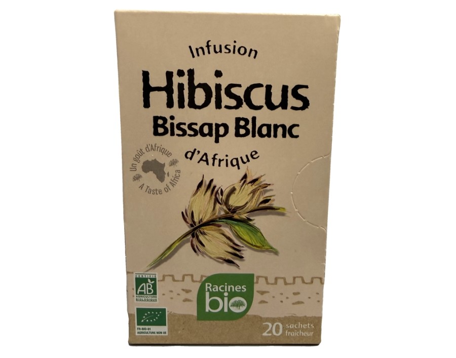 TISANE AU BISSAP / HIBISCUS BLANC 20 P. BIO