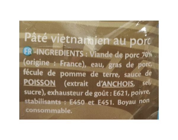 PATE DE PORC DAC BIET