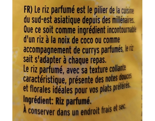 RIZ PARFUME JASMIN GRAINS LONGS