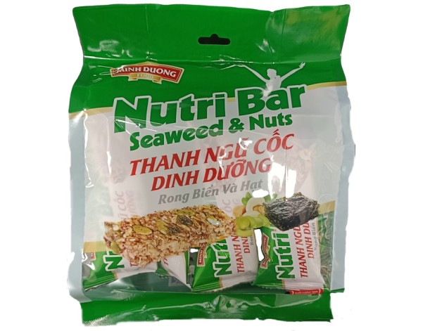 BARRE CERALE NOIX DE CAJOU GRAINE DE COURGE ALGUE