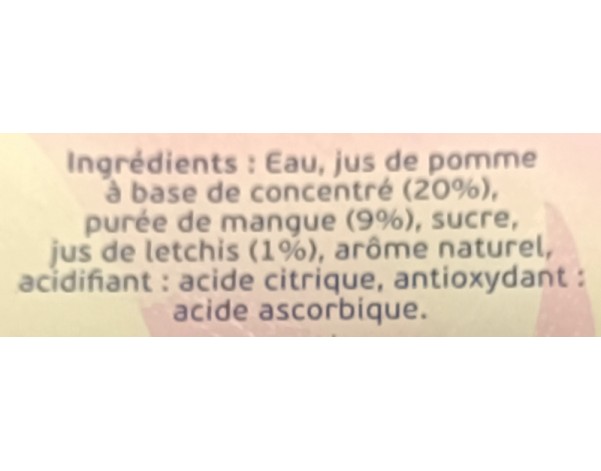 BOISSON MANGUE LETCHI