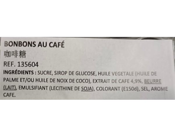 BONBON AU CAFE