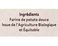 FARINE DE PATATE DOUCE BIO