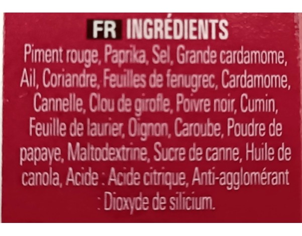 MELANGE D’EPICES KARAHI