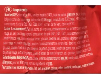 NOUILLES JIN TRES EPICE