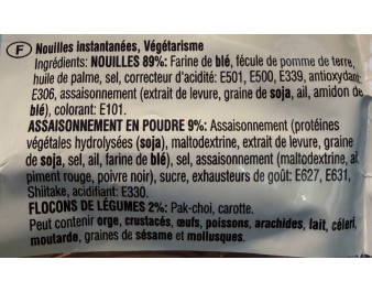 NOUILLE AROME LEGUMES