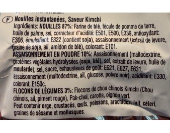 NOUILLES AU KIMCHI