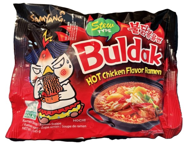 NOUILLES AU POULET EPICE STEW