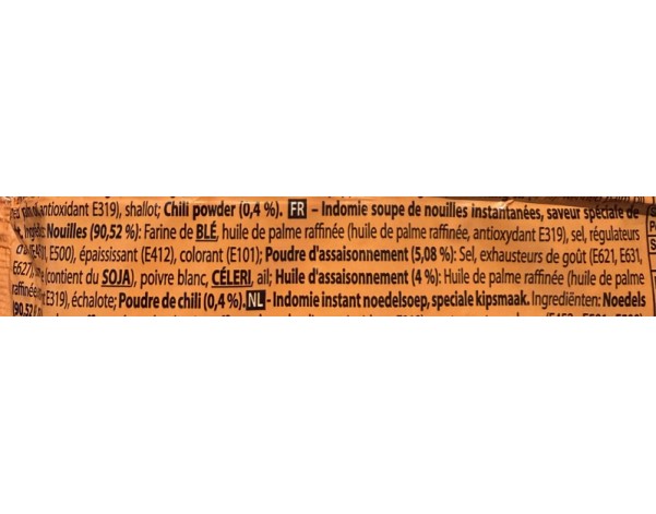 NOUILLES AU POULET SPECIAL