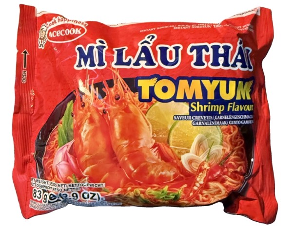 NOUILLES AUX CREVETTES (MI LAU THAI)