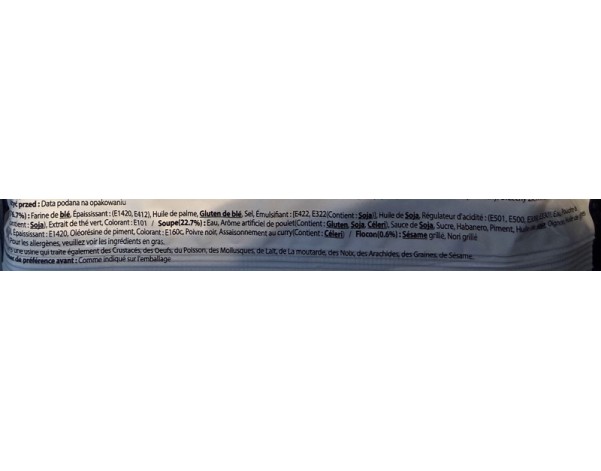 NOUILLES FRITE AU POULET EPICE