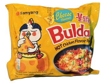 NOUILLES FRITE AU POULET FROMAGE