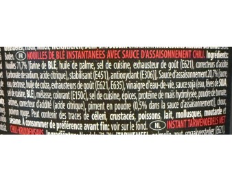 NOUILLES YAKISOBA EPICE