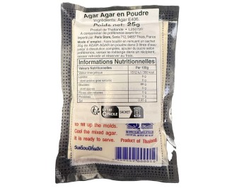 AGAR-AGAR BLANC EN POUDRE