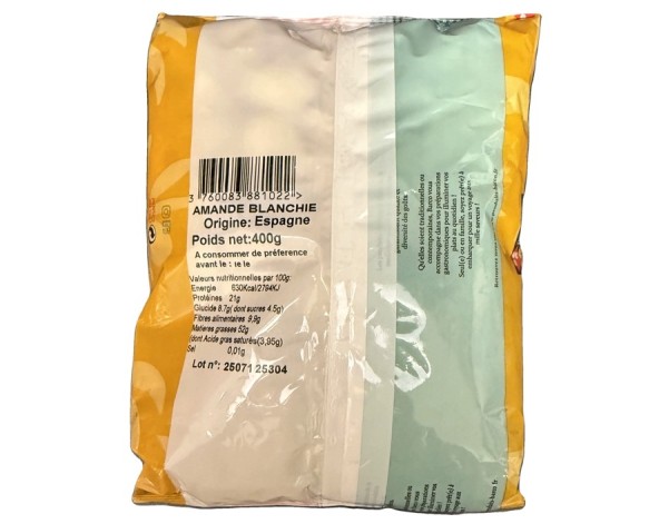 AMANDE BLANCHE SECHEE