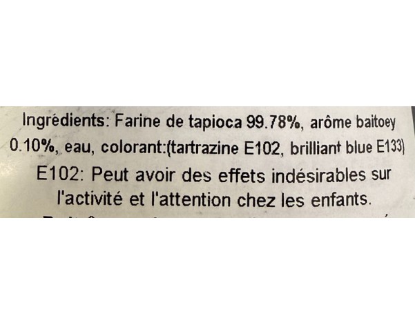 BILLES DE TAPIOCA AU PANDAN