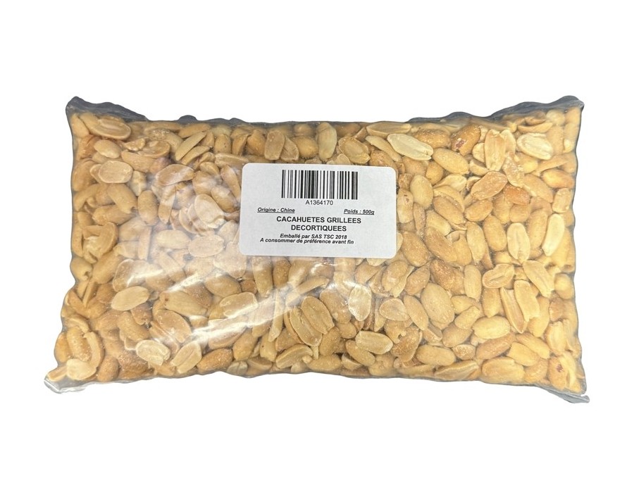 CACAHUETES GRILLEES DECORTIQUEES