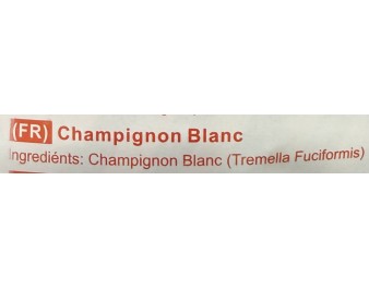 CHAMPIGNON BLANC