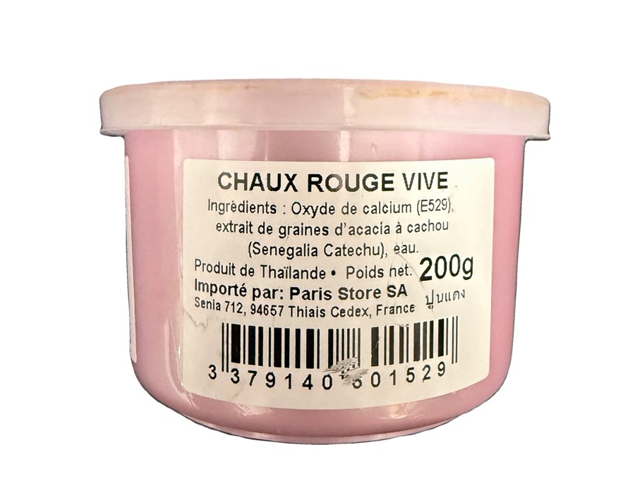CHAUX VIVE ROUGE