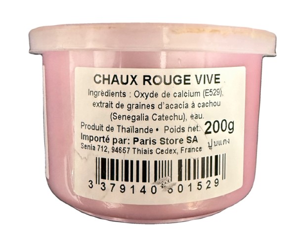 CHAUX VIVE ROUGE