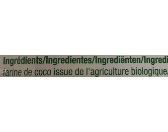 FARINE DE NOIX DE COCO BIO