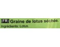 GRAINE DE LOTUS SECHEE
