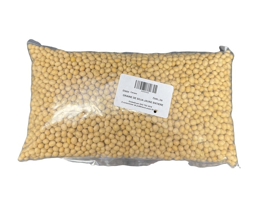 GRAINE DE SOJA JAUNE ENTIER