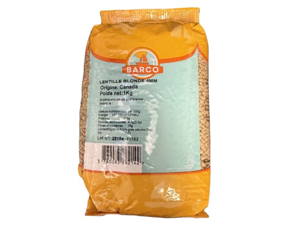 LENTILLE BLONDE SECHEE