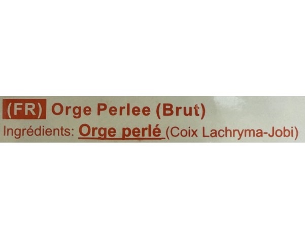 ORGE SECHEE