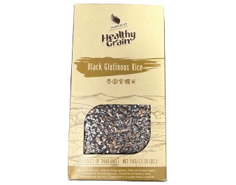 RIZ GLUANT NOIR GRAINS LONGS