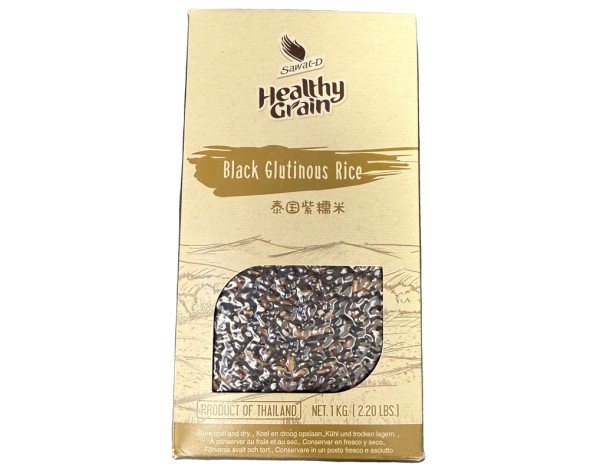 RIZ GLUANT NOIR GRAINS LONGS